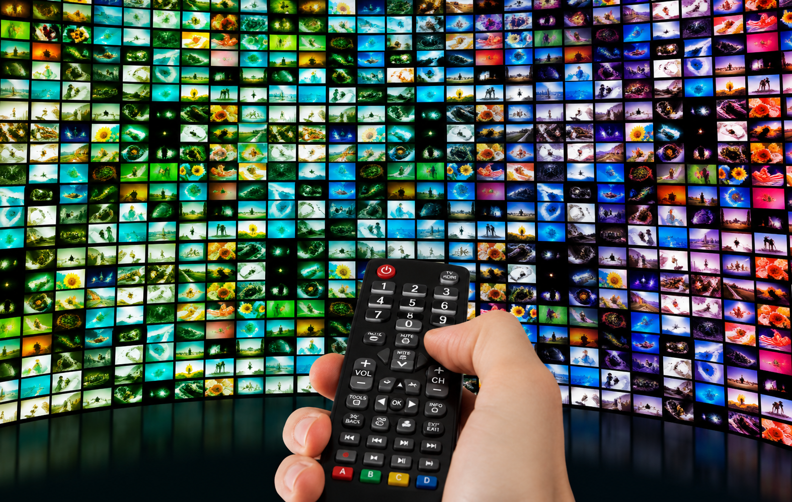 IPTV Premium läuft in 4K auf einem Smart-TV
